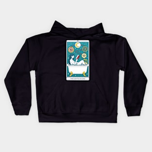 The Bathtub Reader Kids Hoodie